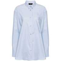 Camasi Light Blue Shirt With Buttons In Cotton Blend Woman Femei