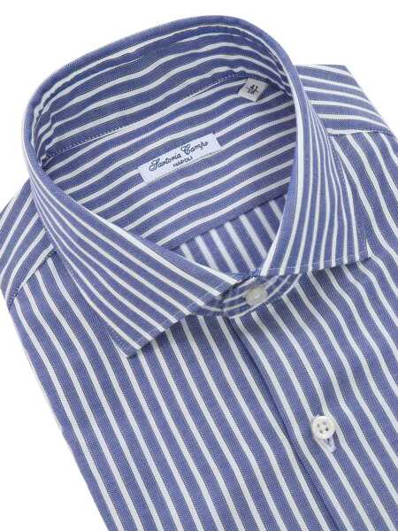 Camasi casual Sartoria Del Campo-Sonrisa Striped shirt Multicolor Barbati (BM 13888625) 2