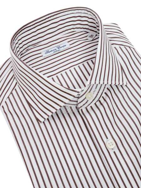 Camasi casual Sartoria Del Campo-Sonrisa Black and white striped shirt Multicolor Barbati (BM 13888685) 2