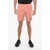 HARMONY Drawstring Waist Cotton Tennis Shorts Pink