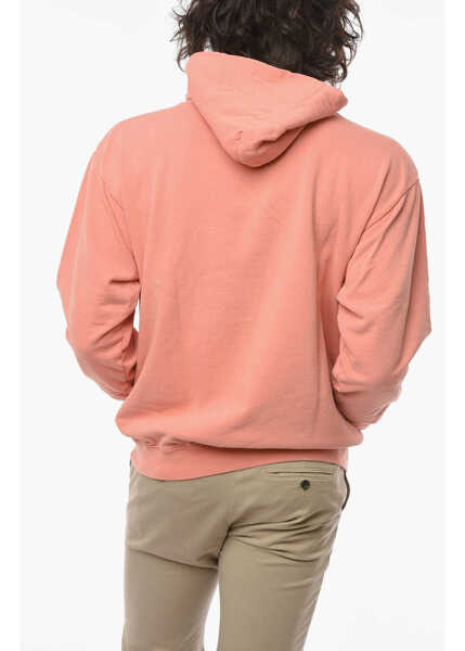 Bluze de trening HARMONY Logo Printed Brushed Cotton Hoodie Pink Barbati (BM 13946159) 2