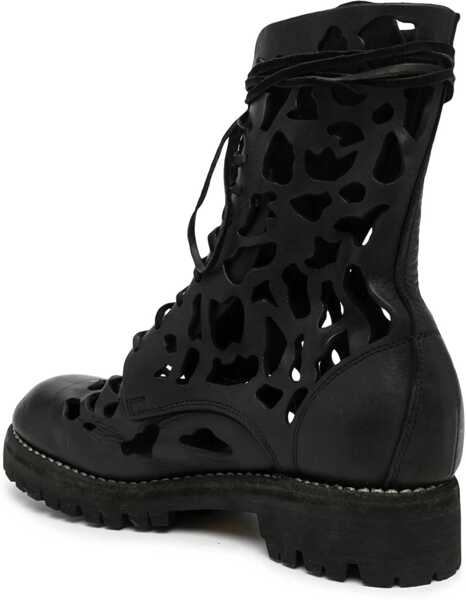 Cizme scurte GUIDI Ankle Boot With Cut Out Details BLACK Femei (BM 13946198) 3
