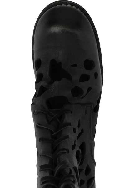 Cizme scurte GUIDI Ankle Boot With Cut Out Details BLACK Femei (BM 13946198) 4