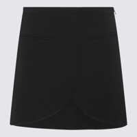 Fuste scurte Courrèges Black Mini Skirt Femei