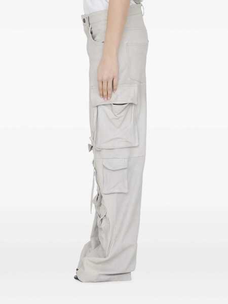 Pantaloni casual Salvatore Santoro Leather Cargo Pants Beige Femei (BM 13948229) 3