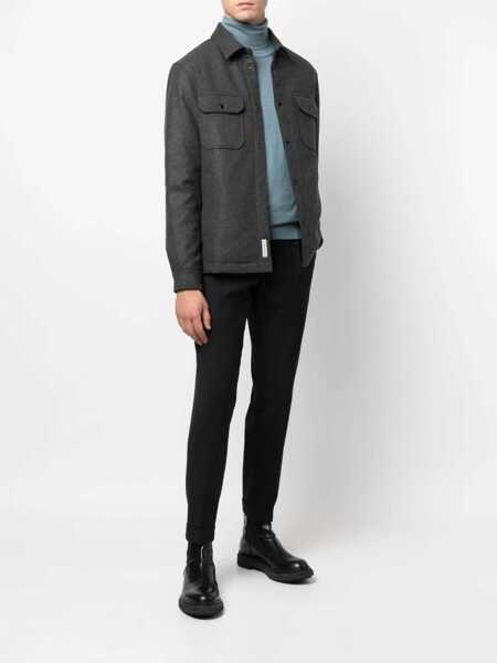 Pantaloni PT TORINO Pt Torino Virgin Wool Tailored Trousers Black Barbati (BM 13951847) 2