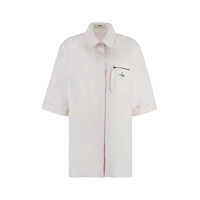 Camasi Fendi Short Sleeve Cotton Shirt Femei