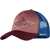 Buff Trucker Cap Burgundy