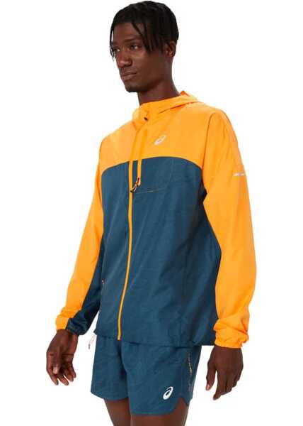 Jachete ASICS Fujitrail Packable Windbreaker Yellow Barbati (BM 13958897) 2