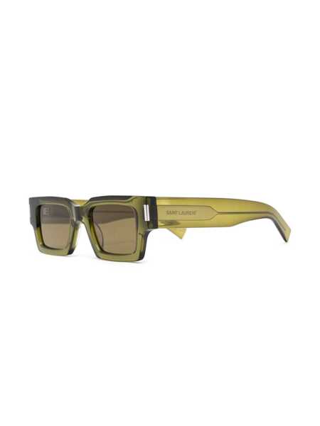 Ochelari de soare Saint Laurent Saint Laurent Eyewear Sunglasses GREEN Femei (BM 13959818) 2