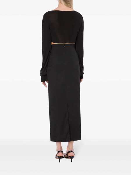 Pulovere Philosophy Philosophy Di Lorenzo Serafini Viscose Sweater Black Femei (BM 13960100) 4