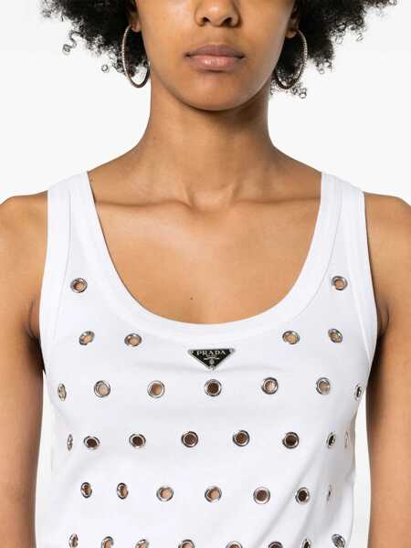 Camasi Prada Prada Shirts WHITE Femei (BM 13962656) 5