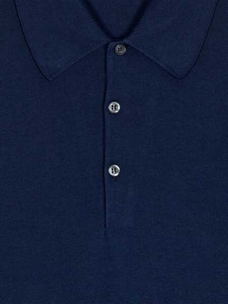 Camasi John Smedley John Smedley T-Shirts And Polos BLUE Barbati (BM 13968242) 2