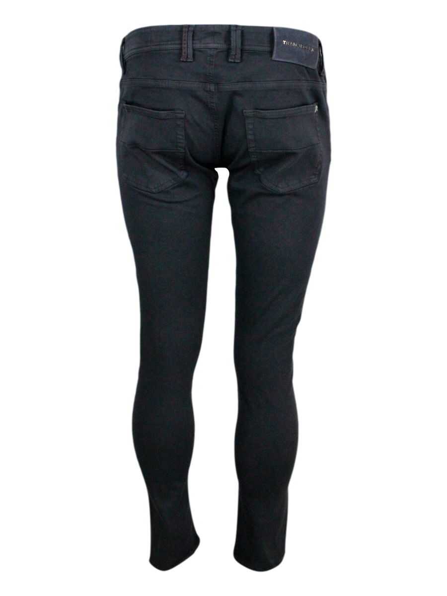 Pantaloni TRAMAROSSA Tramarossa Trousers GREY STEEL Barbati (BM 13969175) 3