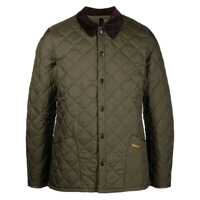 Geci Barbour Barbour Quilted Jacket With Velvet Collar Barbati