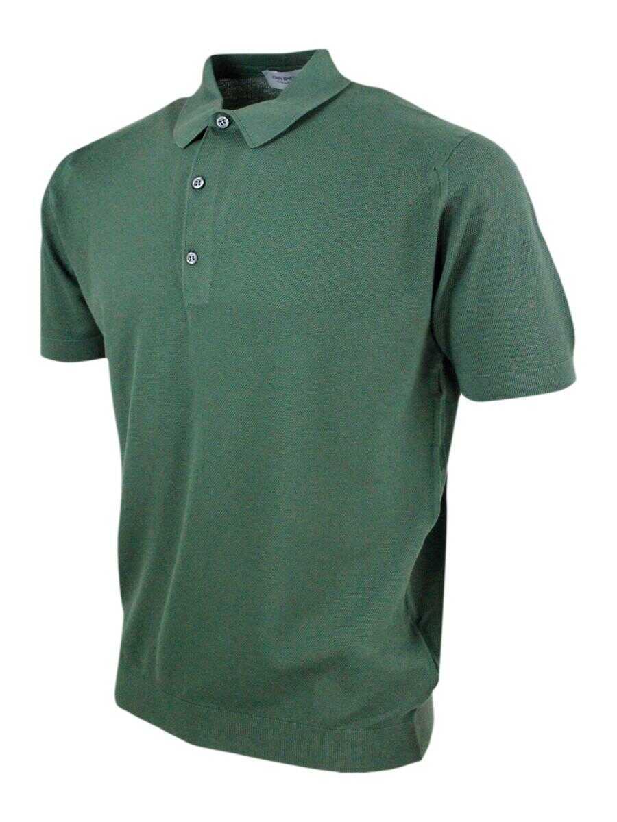 Camasi John Smedley John Smedley T-Shirts And Polos GREEN Barbati (BM 13970789) 2