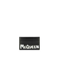 Portofele Alexander McQueen "Mcqueen Graffiti" Card Holder Barbati