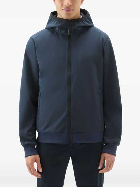 Bluze de trening Woolrich Woolrich Soft Sweatshirt BLUE Barbati (BM 13988039) 3