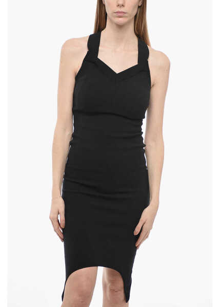 Rochii lungi Patou Seeveless Bodycon Long Dress Black Femei (BM 13995635) 4