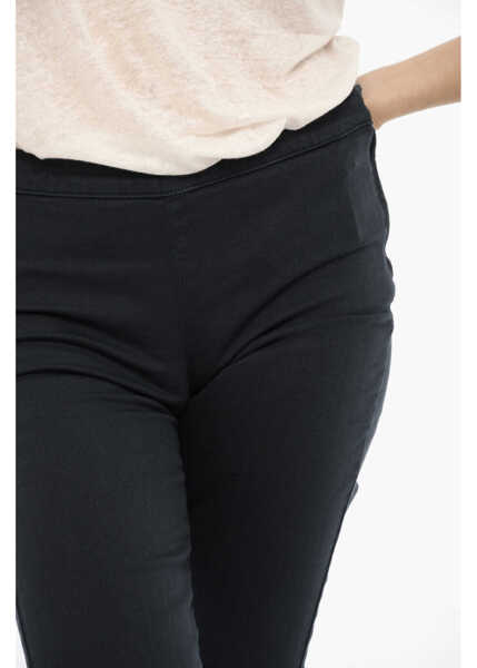 Pantaloni scurti Woolrich Cuffed Hem Shorts With Golden-Closure Blue Femei (BM 13998635) 3