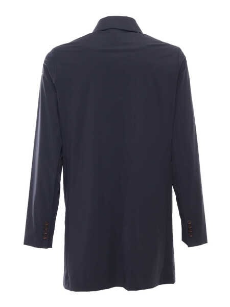 Jachete Rrd Long blue jacket Blue Barbati (BM 14006672) 3