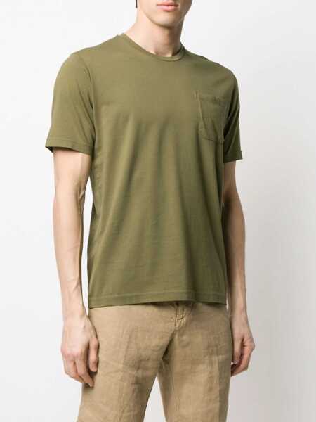 Tricouri Aspesi Military green t-shirt Green Barbati (BM 14006879) 3