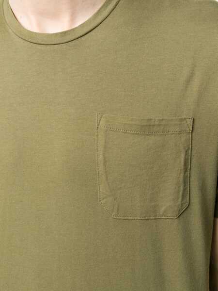 Tricouri Aspesi Military green t-shirt Green Barbati (BM 14006879) 5