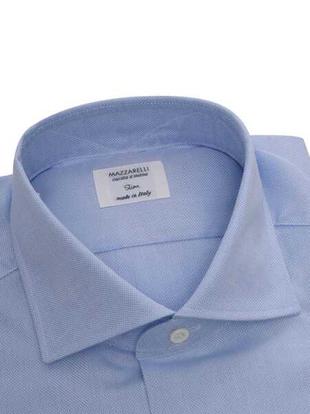 Camasi casual Mazzarelli Camicie Light blue shirt Light Blue Barbati (BM 14006993) 2