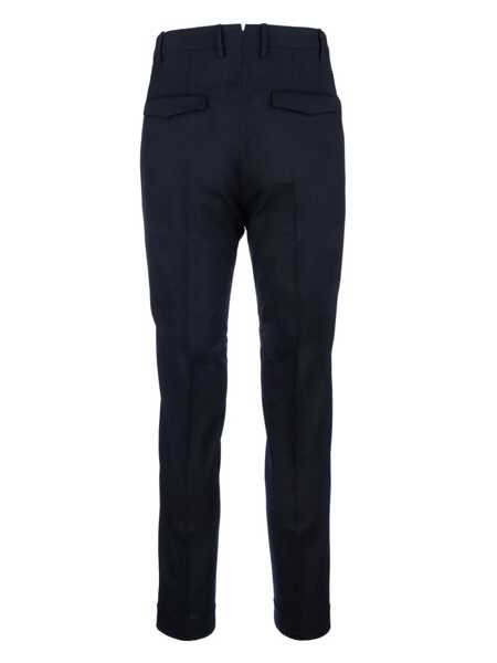 Pantaloni casual PT TORINO Master trousers Blue Barbati (BM 14007053) 2
