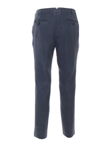 Pantaloni casual PT TORINO Blu slim trousers Multicolor Barbati (BM 14007059) 2