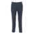 PT TORINO Blu slim trousers Multicolor