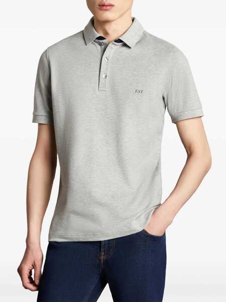 Tricouri Polo Fay Gray polo Brown Barbati (BM 14007482) 2