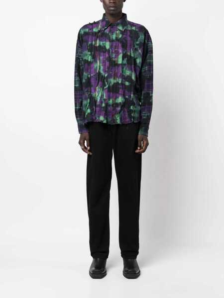 Camasi casual NEEDLES Uneven Dye Shirt MULTICOLOUR Barbati (BM 14007962) 2