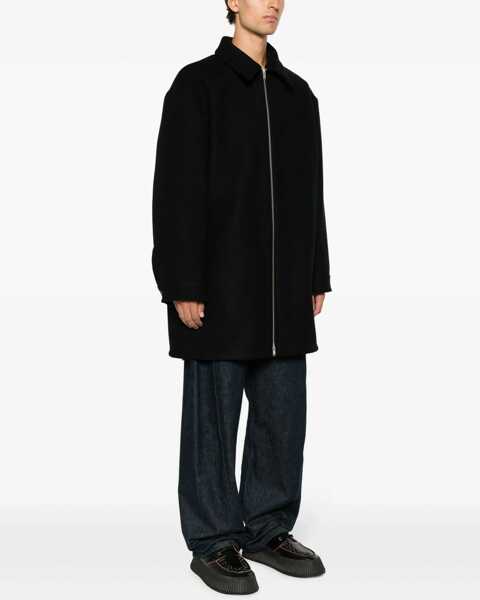Paltoane Jil Sander Wool Coat BLACK Barbati (BM 14008010) 3