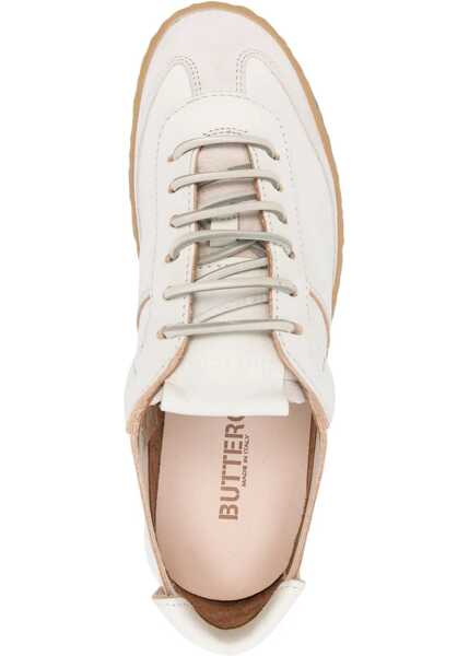 Sneakers BUTTERO Leather Sneaker WHITE Femei (BM 14008136) 4