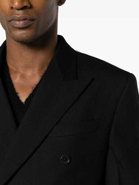 Sacouri Versace Double-Breasted Blazer BLACK Barbati (BM 14008358) 5