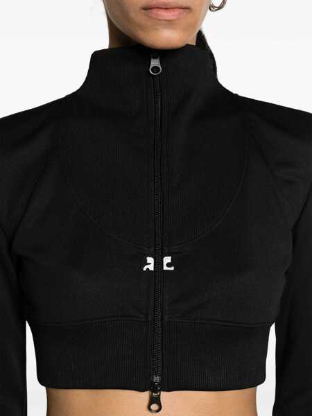 Pulovere casual COURRGES Jacket With Logo BLACK Femei (BM 14008367) 5