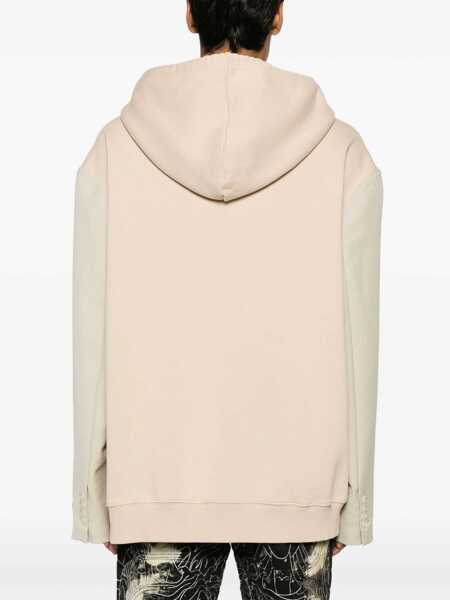 Bluze de trening MM6 Maison Margiela Sweatshirt With Logo BEIGE Femei (BM 14008679) 4