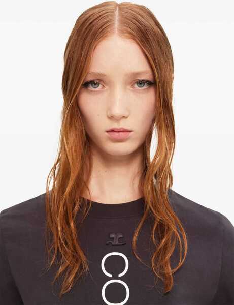 Tricouri COURRGES T-Shirt Ac GREY Femei (BM 14008745) 5