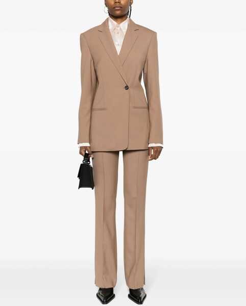 Pantaloni casual HELMUT LANG Slim Fit Pants BEIGE Femei (BM 14008919) 2