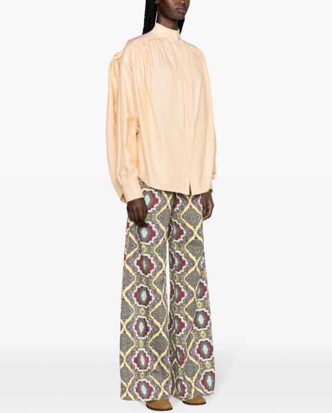 Bluze ETRO Cotton Poplin Blouse YELLOW Femei (BM 14008934) 3