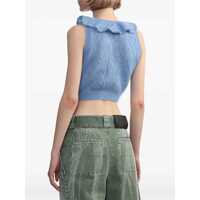 Pulovere casual Dama pagina 4 - Pulovere casual Alessandra Rich Knitted Tops. AZURE Femei (BM 14009105) - B-mall.ro