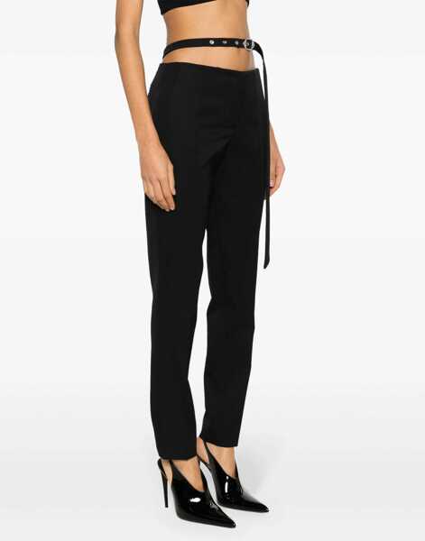 Pantaloni casual THE ATTICO Cut Out Pants BLACK Femei (BM 14009258) 3