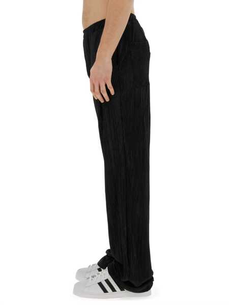 Pantaloni casual Family First Pleated Pants BLACK Barbati (BM 14009345) 4