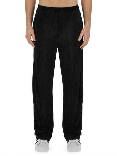 Pantaloni casual Family First Pleated Pants BLACK Barbati (BM 14009345) 1
