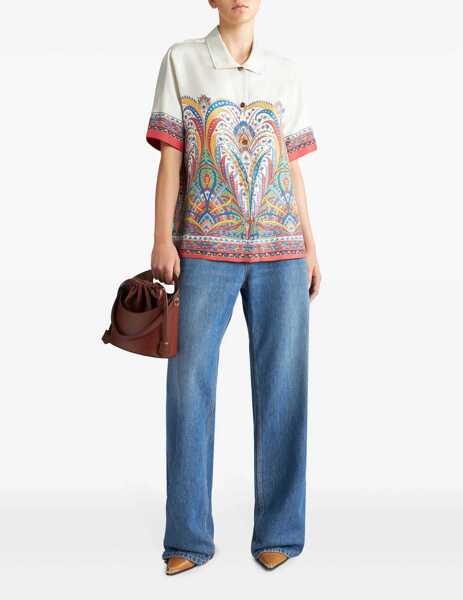 Bluze ETRO Printed Silk Shirt MULTICOLOUR Femei (BM 14010167) 2