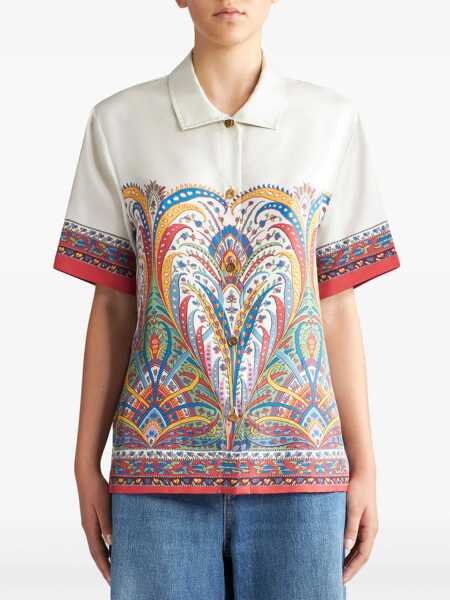 Bluze ETRO Printed Silk Shirt MULTICOLOUR Femei (BM 14010167) 3