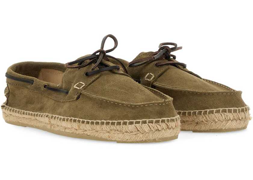 Espadrile Maneb Espadrille Boat GREEN Barbati (BM 14010173) 3