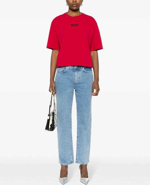 Blugi skinny MOSCHINO JEANS Boyfriend Pants DENIM Femei (BM 14010629) 2