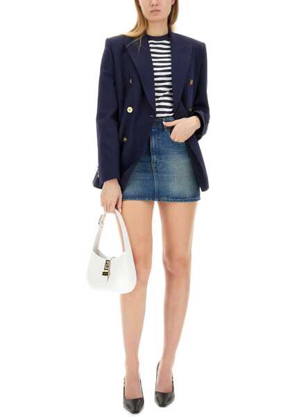 Tricouri Versace Nautical Stripe T-Shirt BLUE Femei (BM 14010755) 2